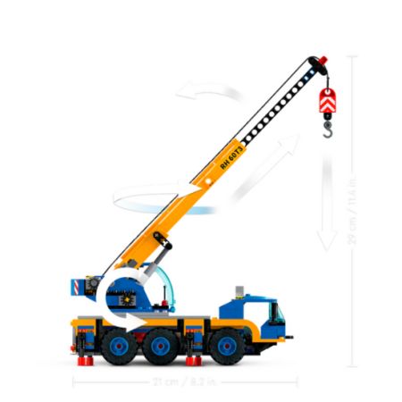 Macara mobila Lego City, +7 ani, 60324, Lego 487918