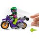 Motocicleta de cascadorii Wheelie Lego City, +5 ani, 60296, Lego 487960