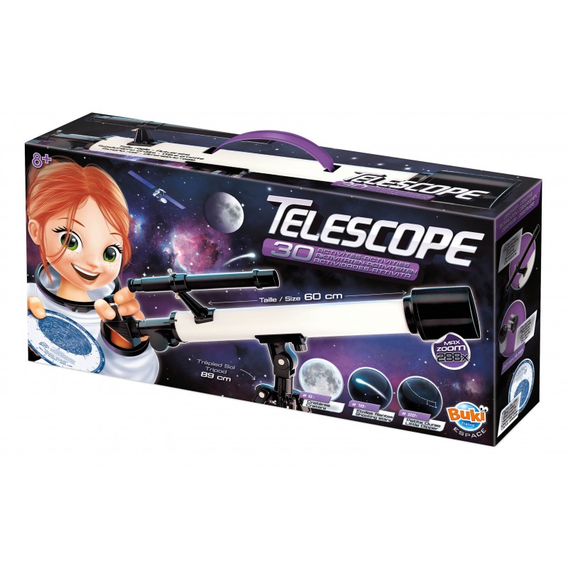 Telescop 3D, +8 ani, Buki