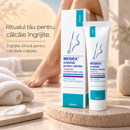 Crema pentru ingrijirea calcaielor, 40 ml, Mebra 824851
