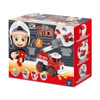 Set constructie Camion Pompieri cu radiocomanda, 3 ani+, Buki