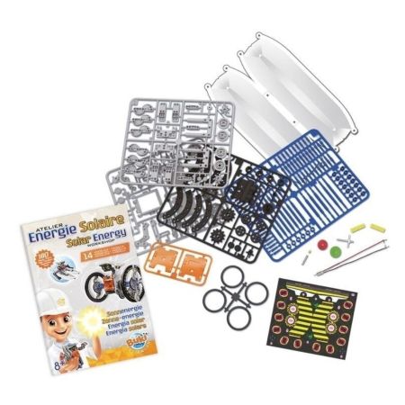 Set Constructie Energie Solara 14 in 1, 8 ani+, Buki 488366