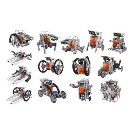 Set Constructie Energie Solara 14 in 1, 8 ani+, Buki 488365