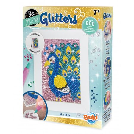 Set de creatie Glitters Paun