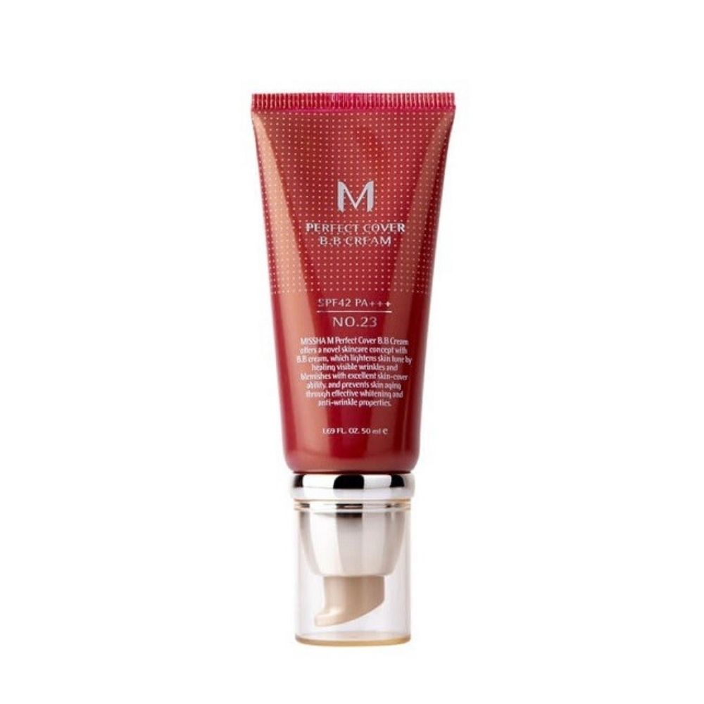 BB Cream M Perfect Cover SPF42/PA+++, 50 ml, nuanta 23, Missha