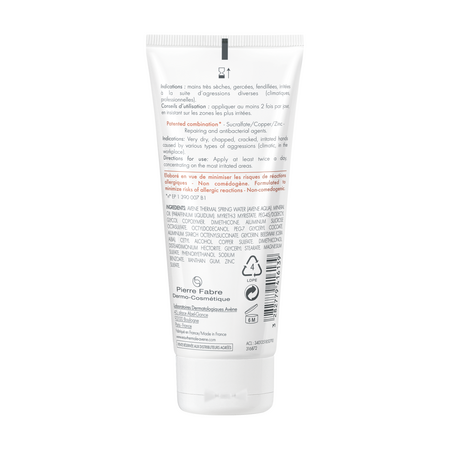 Crema reparatoare pentru maini Cicalfate, 100 ml, Avene 508010
