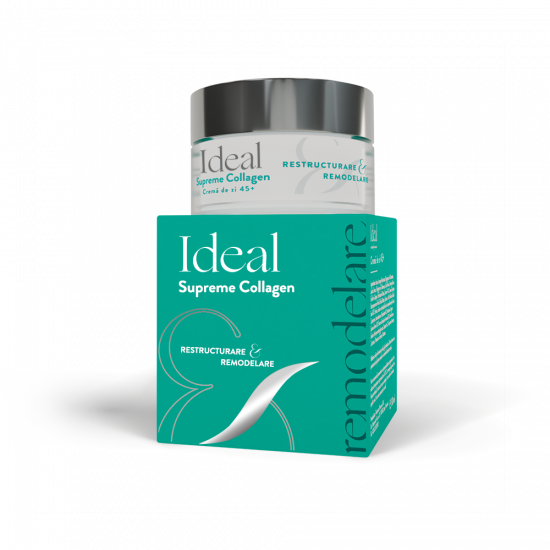 Crema de zi 45+ Ideal Supreme Collagen, 50 ml, Doctor Fiterman