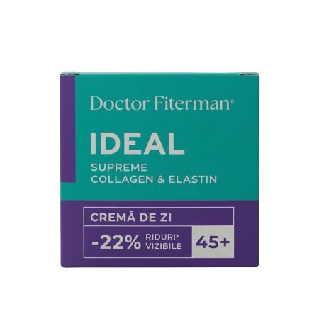 Crema de zi 45+ Ideal Supreme Collagen, 50 ml, Doctor Fiterman