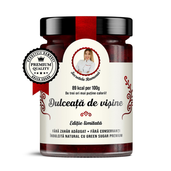 Dulceata de Visine, 350 g, Secretele Ramonei