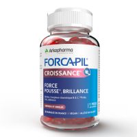 Forcapil Jeleuri pentru cresterea parului, 60 bucati, Arkopharma