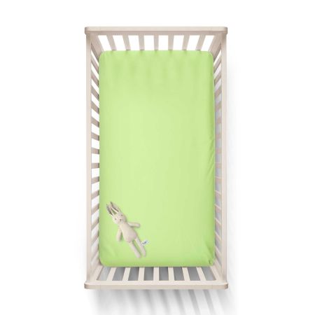 Cearceaf cu elastic din tricot, 140x70 cm, Fistic, Tuxi Brands 518247