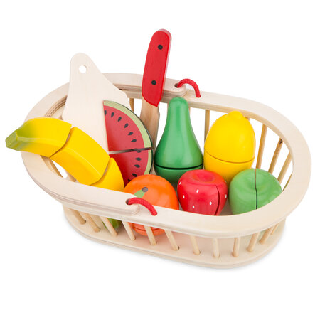 Cos cu fructe, + 2 ani, New Classic Toys 488773