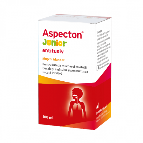 Sirop antitusiv Aspecton Junior, 100 ml, Krewel Meuselbach