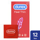 Prezervative Feel Thin, 12 bucati, Durex 541060