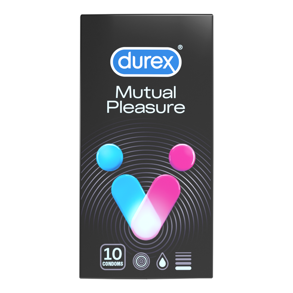 Prezervative Mutual Pleasure, 10 bucati, Durex