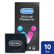 Prezervative Mutual Pleasure, 10 bucati, Durex 541851