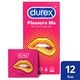 Prezervative Pleasure Me, 12 bucati, Durex 541822