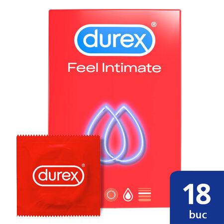 Prezervative Feel Intimate, 18 bucati, Durex 541996