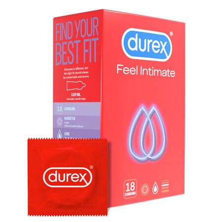 Prezervative Feel Intimate, 18 bucati, Durex 541995