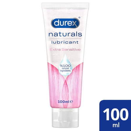 Lubrifiant Naturals Extra Sensitive, 100 ml, Durex 542089