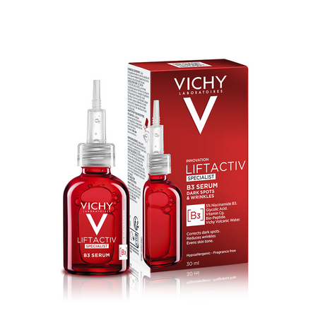Ser B3 pentru corectare ten cu pete pigmentare brune Liftactiv B3, 30 ml, Vichy 559474