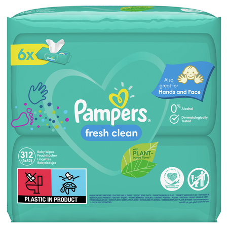 Servetele umede Fresh Clean