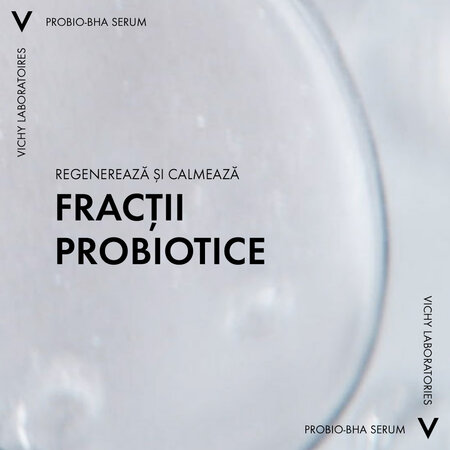 Ser pentru ten gras cu tendinta acneica si imperfectiuni Probio - BHA Normaderm, 30 ml, Vichy 559584