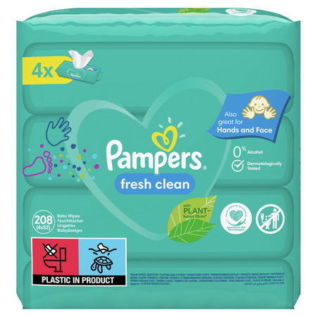 Servetele umede Fresh Clean