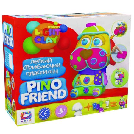 Set de creatie cu argila usoara Pino Friend Dog