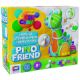 Set de creatie cu argila usoara Pino Friend Dino, +3 ani, Okto 489109