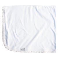 Paturica cu dantela, 70x90 cm, Alb, Tuxi Brands