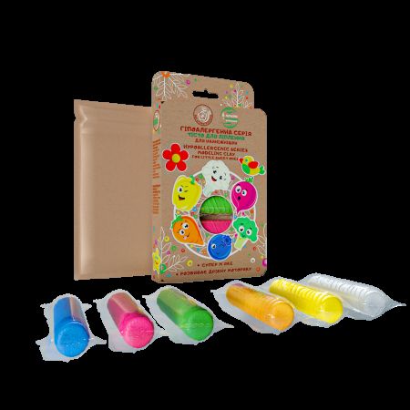 Set plastilina ecologica 6 culori