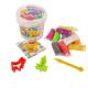 Set plastilina 100% eco si forme de modelaj 10 culori, Okto 489271