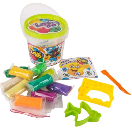 Set plastilina 100% eco si forme de modelaj diverse culori