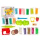 Set plastilina 100% eco si forme de modelaj 15 culori, model 3, Okto 489295