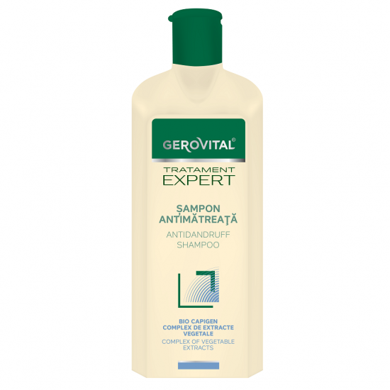 Sampon anti-matreata Gerovital Tratament Expert, 400 ml, Farmec