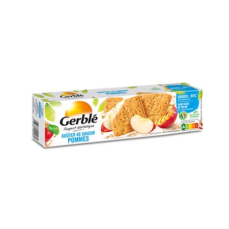 Biscuiti cu continut redus de zaharuri cu mere