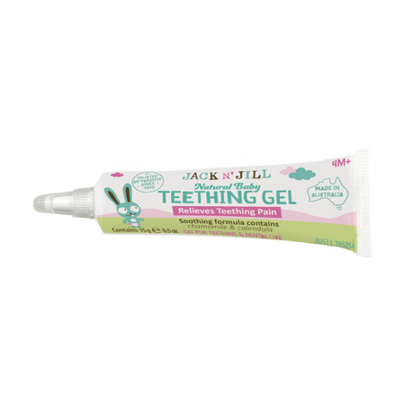 Gel calmant natural pentru eruptii dentare bebelusi, +4 luni, 15 g, Jack N Jill 814159