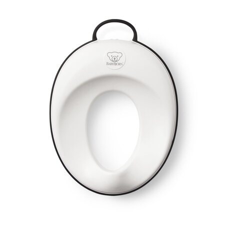 Reductor pentru toaleta Toilet training seat Alb/gri, Babybjorn