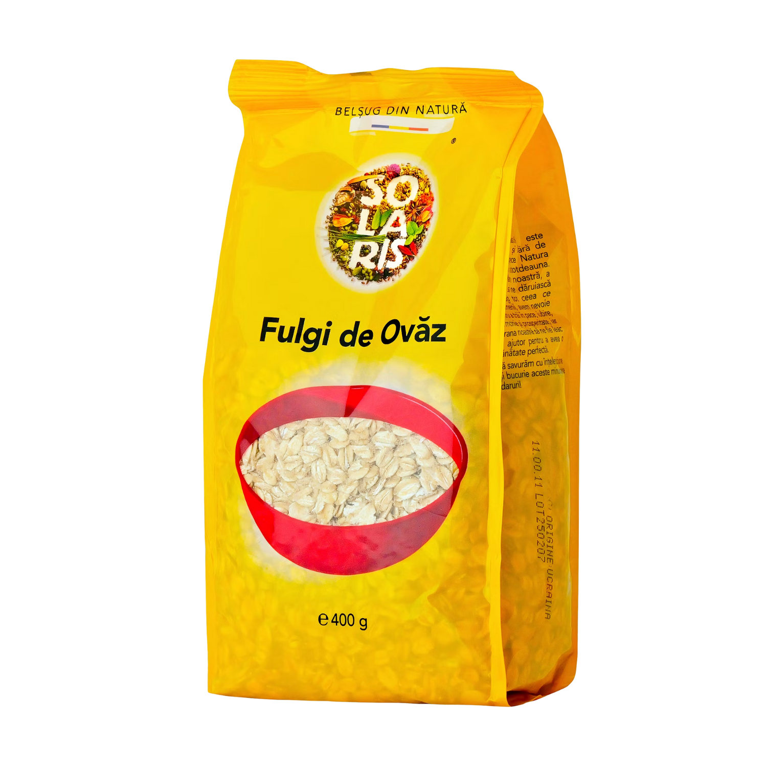 Fulgi de ovaz, 400 g, Solaris
