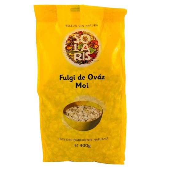 Fulgi de ovaz moi, 400 g, Solaris