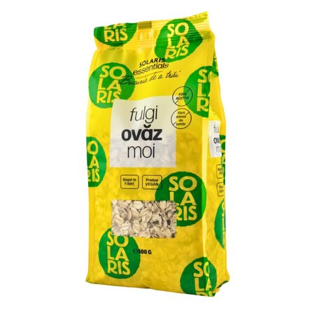 Fulgi de ovaz moi, 400 g, Solaris 757611