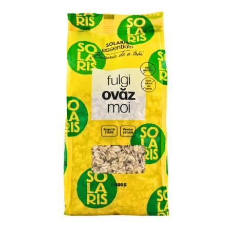 Fulgi de ovaz moi, 400 g, Solaris