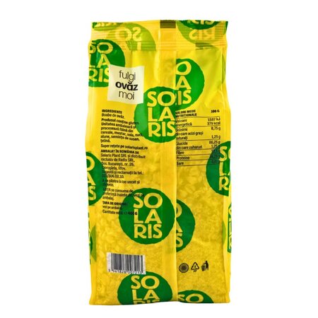 Fulgi de ovaz moi, 400 g, Solaris 757612