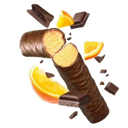 Batoane cu ciocolata si portocala, 62 g, Gerlinea 660262