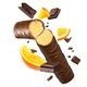 Batoane cu ciocolata si portocala, 62 g, Gerlinea 660262