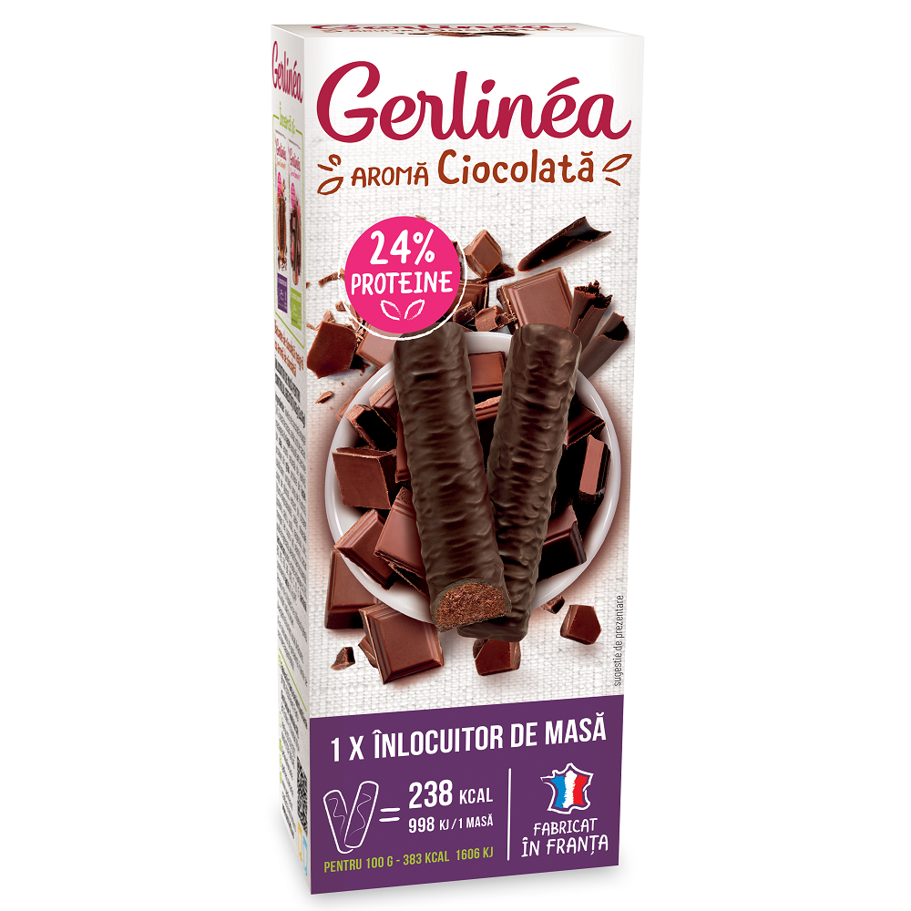 Batone cu ciocolata, 62 g, Gerlinea