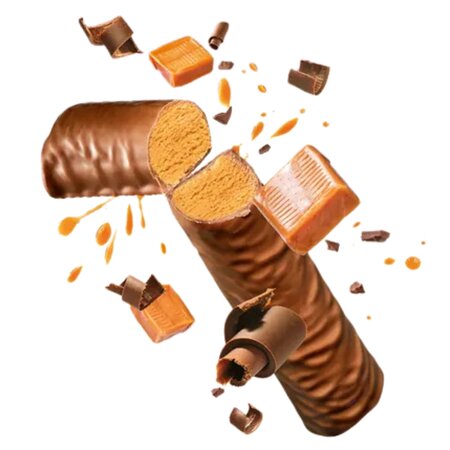 Batoane ciocolata cu aroma caramel, 2 bucati, Gerlinea 664410