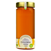 Miere de tei bio cruda, 800 g, Colonia