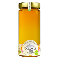 Miere poliflora bio cruda, 800 g, Colonia
